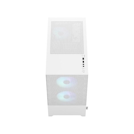 Fractal Design | Pop Mini Air RGB | Side window | White TG Clear Tint | mATX, Mini ITX | Power supply included No | ATX - 6